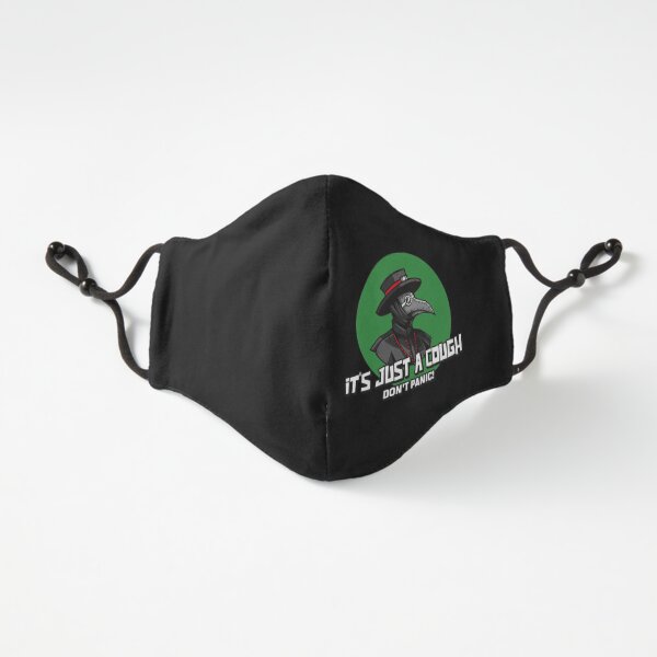 Plague Doc - It's Just a Cough! Fitted 3-Layer