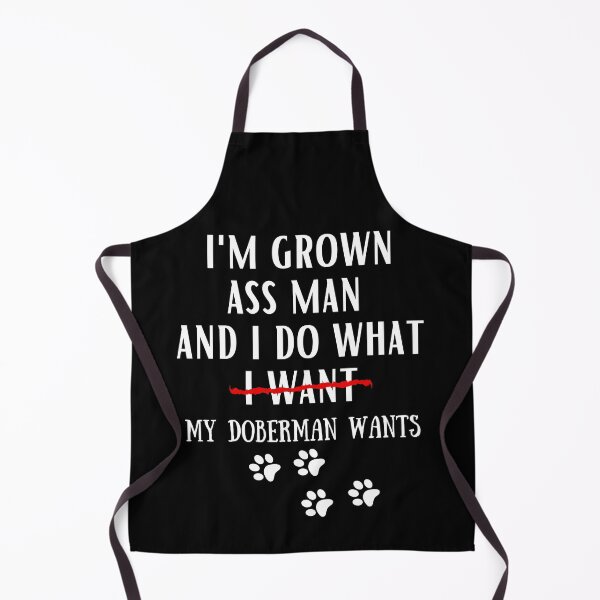 Item preview, doberman funny quote cartoon doberman designed and sold by OneTimeEngineer.