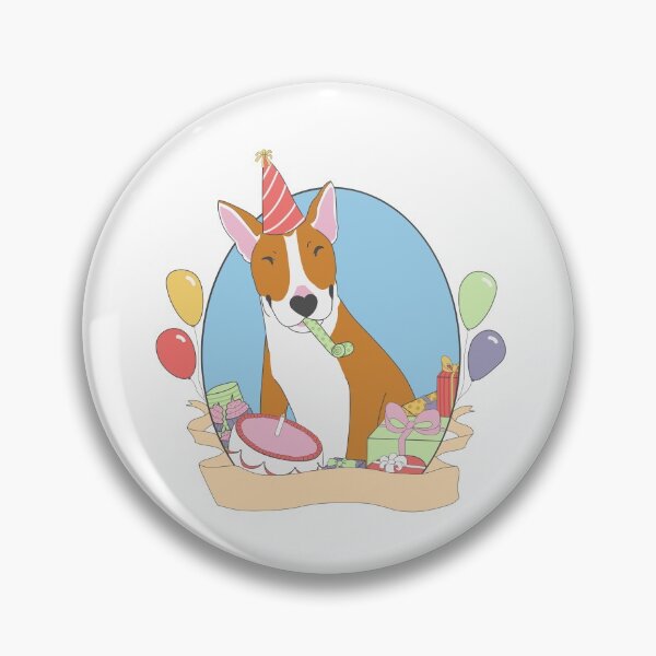 Item preview, Birthday Bull - Red & White designed and sold by Qtea.