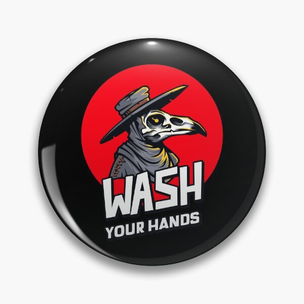 Item preview, Plague Doc - Wash Your Hands! designed and sold by MandWthings.