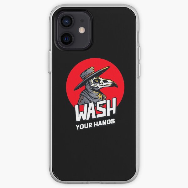 Plague Doc - Wash Your Hands! iPhone Soft Case