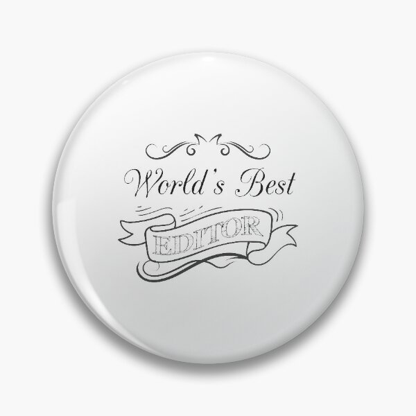 Item preview, World's Best Editor designed and sold by 4AllTimes.