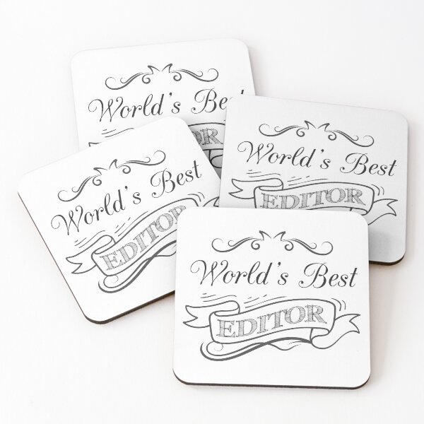 Item preview, World's Best Editor designed and sold by 4AllTimes.