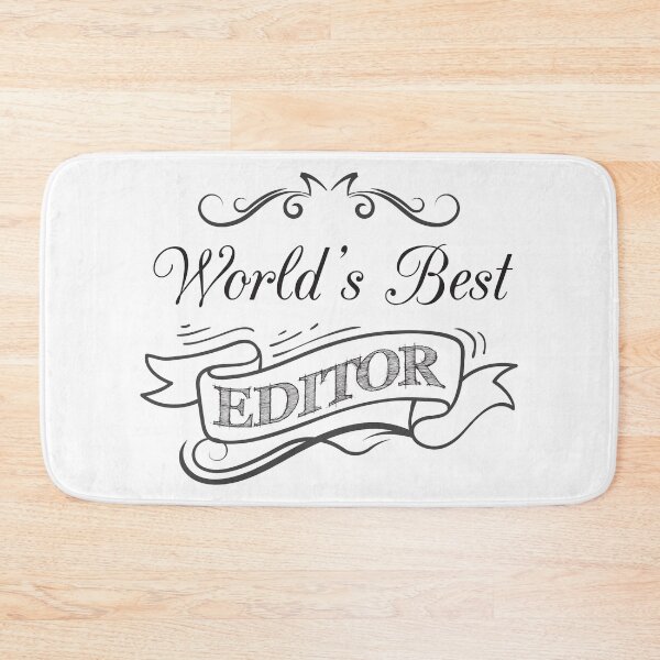 Item preview, World's Best Editor designed and sold by 4AllTimes.