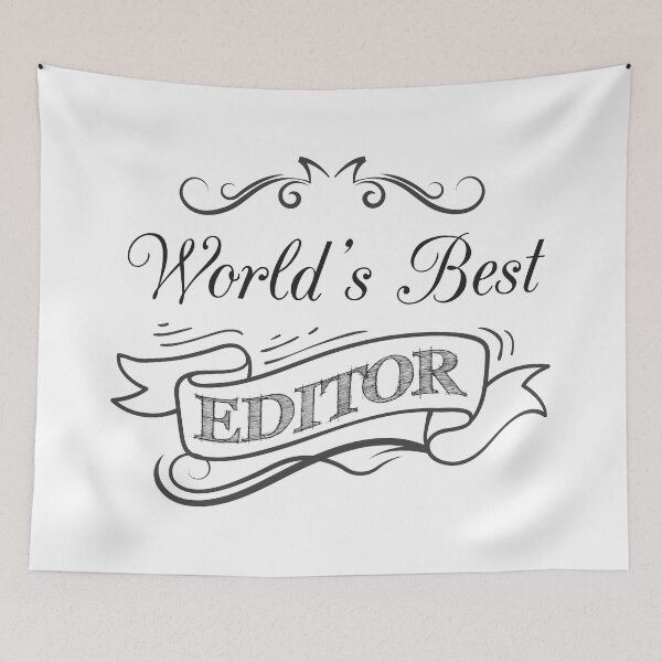 Item preview, World's Best Editor designed and sold by 4AllTimes.