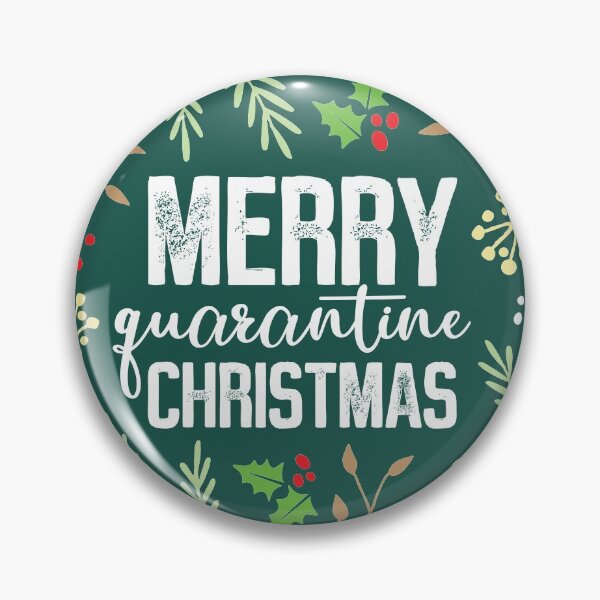 Item preview, Merry Quarantine Christmas! green designed and sold by MamSelle.