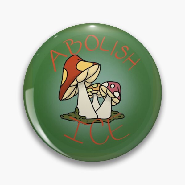 Item preview, Abolish Ice Mushrooms designed and sold by SkyDaddy.