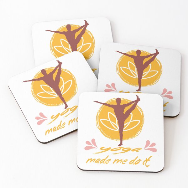 Item preview, Yoga Made Me Do It designed and sold by shinoshop.