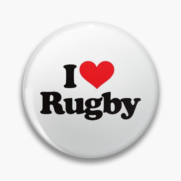 Item preview, I LOVE RUGBY T SHIRT - MINIMALIST designed and sold by JMPrint.