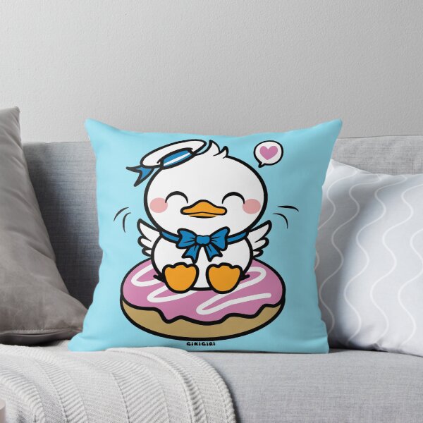 Item preview, Duck on a Donut designed and sold by GikiGiri.