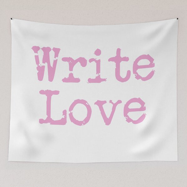 Item preview, Write Love in Pink designed and sold by TeaRoseWriter.