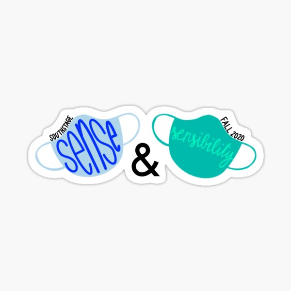 Sense and Sensibility Sticker