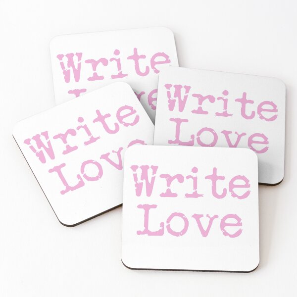 Item preview, Write Love in Pink designed and sold by TeaRoseWriter.