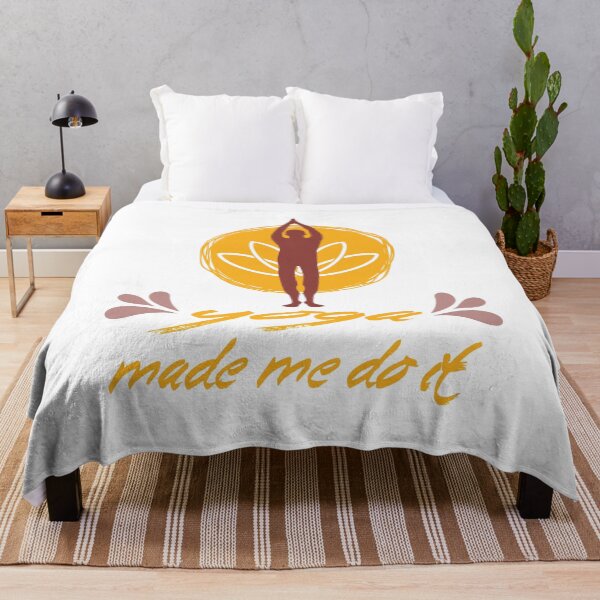 Item preview, Yoga Made Me Do It designed and sold by shinoshop.