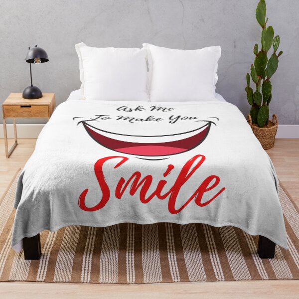 Item preview, Ask me to make you smile designed and sold by Bachirdz.
