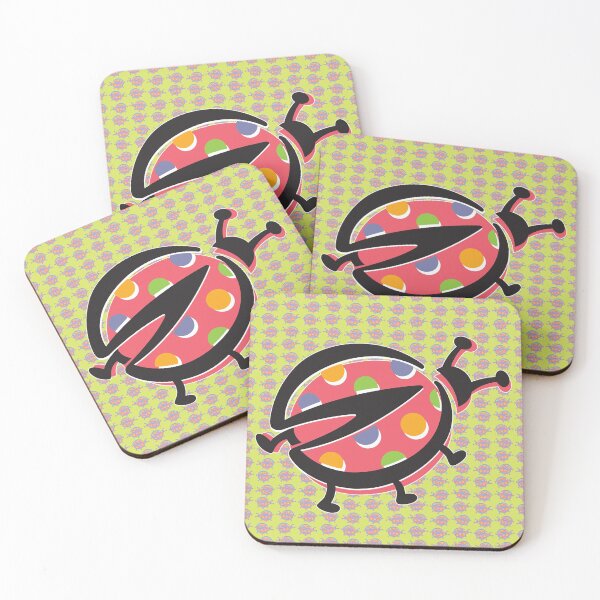 Item preview, March of the Lady Bugs designed and sold by jeff-jones.