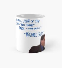Michael Scott's Inspirational Quote (Colour) Mug