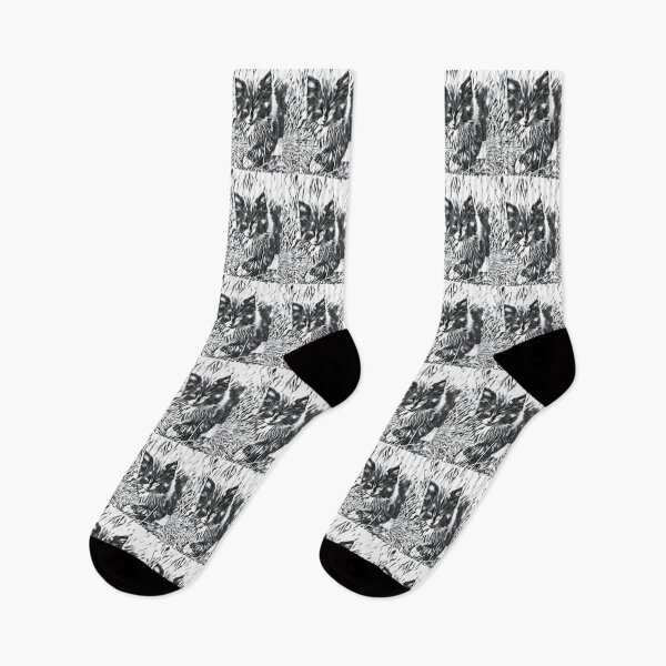 Item preview, B n W Angora  designed and sold by DonnaM.