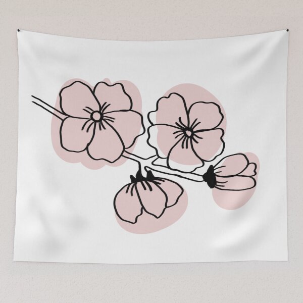 Item preview, Minimalisme Sakura flowers  designed and sold by Achmarry.