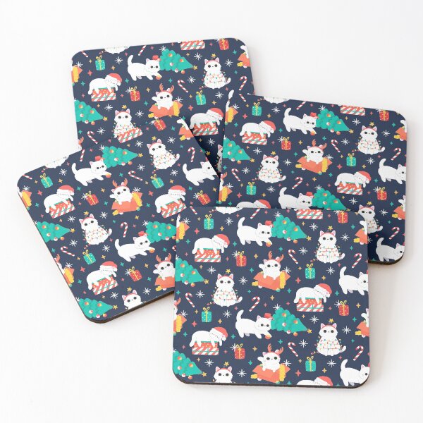 Item preview, Cute Christmas Cat designed and sold by hakyde.
