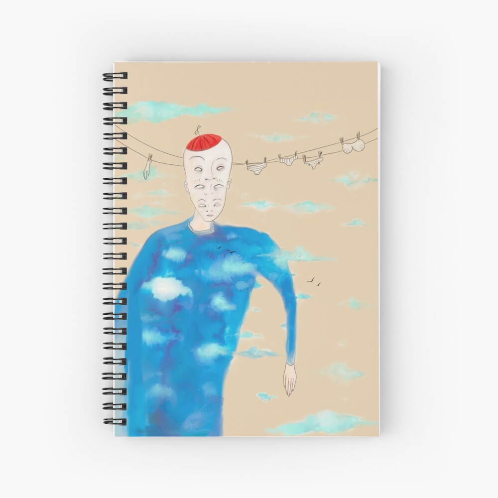 Item preview, Spiral Notebook designed and sold by anguanatatu.