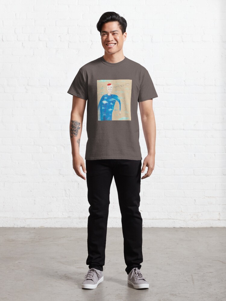 Thumbnail 3 of 7, Classic T-Shirt, Luke in the Sky with Demons designed and sold by anguanatatu.