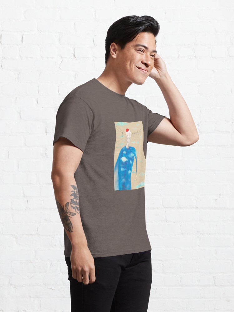 Thumbnail 5 of 7, Classic T-Shirt, Luke in the Sky with Demons designed and sold by anguanatatu.