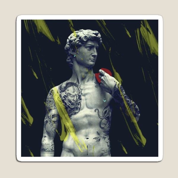 Item preview, David moderno miguel ángel designed and sold by MeemsChillZone.