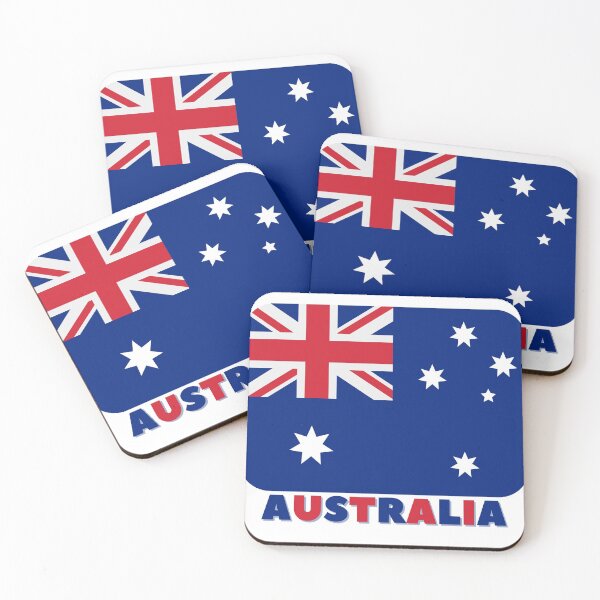 Item preview, Australia Flag designed and sold by Orchyd.