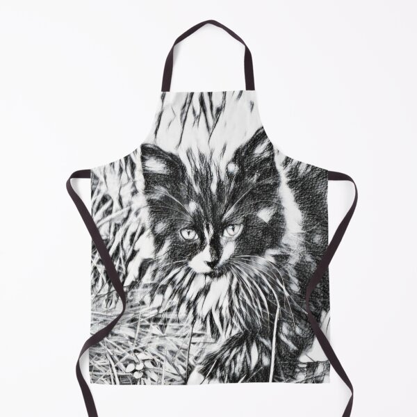 Item preview, B n W Angora  designed and sold by DonnaM.