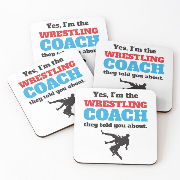 Item preview, Yes, I'm The Wrestling Coach They Told You About designed and sold by 4AllTimes.