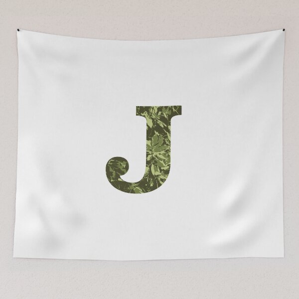 Item preview, Alphabet uppercase capital letter J designed and sold by patternsplus.
