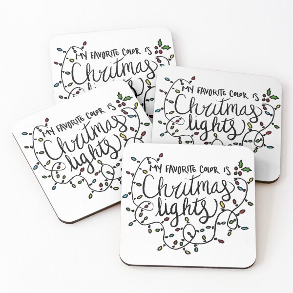 Item preview, My Favorite Color is Christmas Lights designed and sold by Becki Sturgeon.