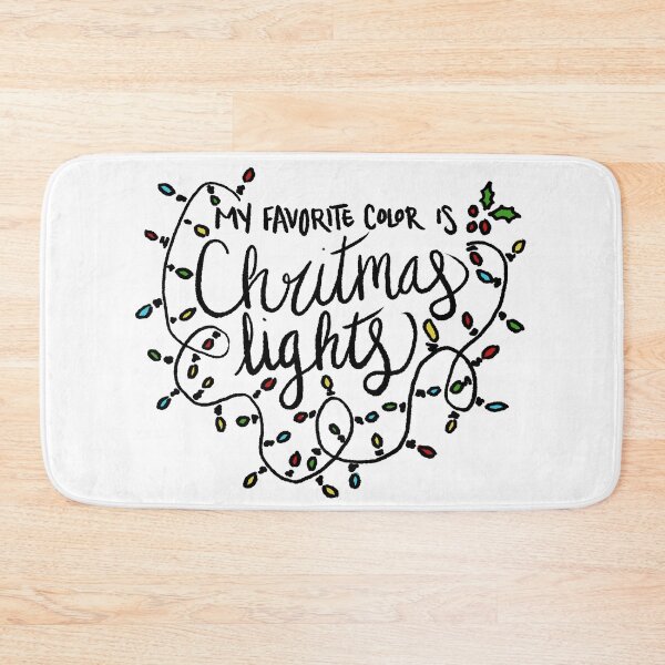 Item preview, My Favorite Color is Christmas Lights designed and sold by Becki Sturgeon.