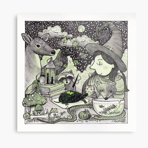 Bewitching Metal Print