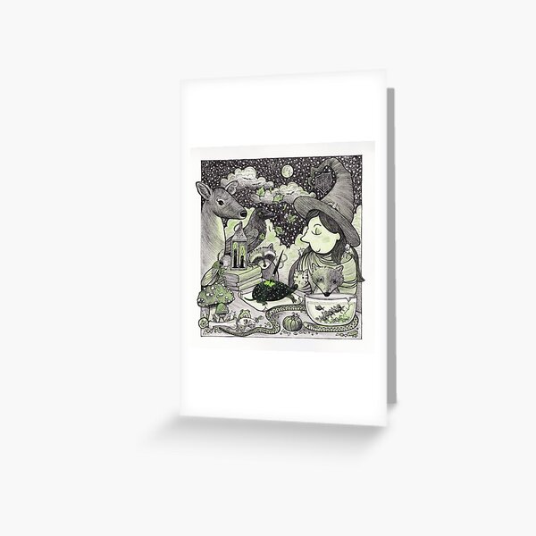 Bewitching Greeting Card
