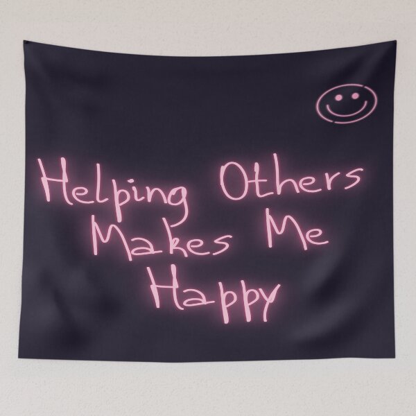 Item preview, Helping Others Makes Happy designed and sold by No Rules Merchandise.