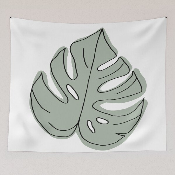 Item preview, Minimalisme Monstera leaf  designed and sold by Achmarry.