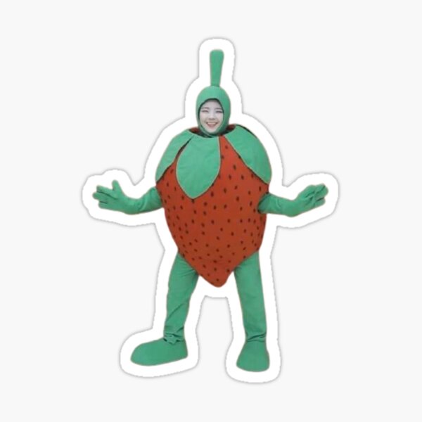 strawberry lia Sticker