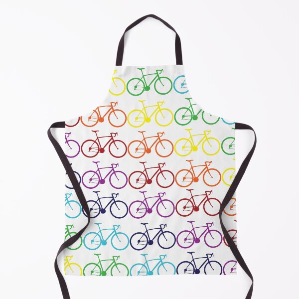 Item preview, Rainbow bike pattern designed and sold by vivgd.