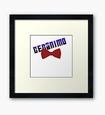 geromino doctro who Framed Print