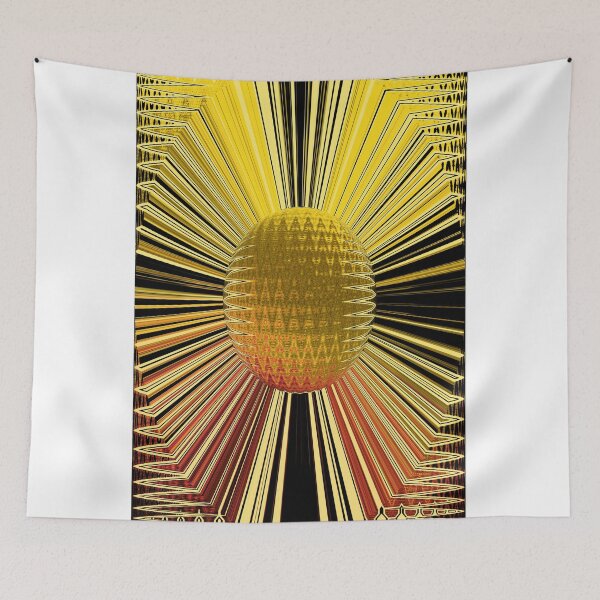 Item preview, Janca gold Ball  Abstract Design #17 designed and sold by Tom Janca.