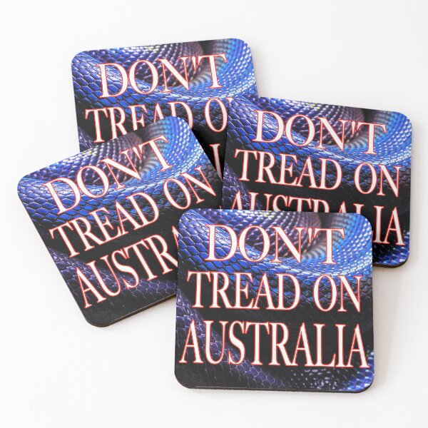 Item preview, DON'T TREAD ON AUSTRALIA designed and sold by EdwardMonet.