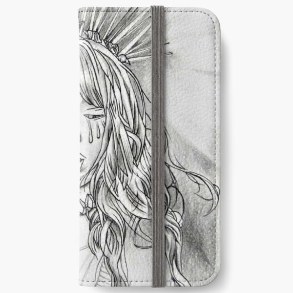 Crying girl iPhone Wallet
