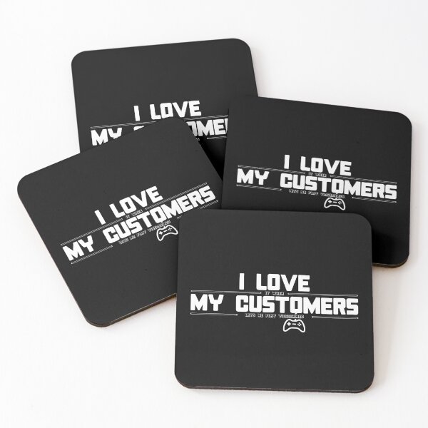 Item preview, I Love It When My Customers Lets Me Play Video Games designed and sold by Crapt.