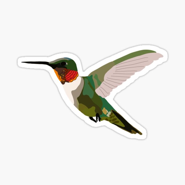 Item preview, Ruby Throated Hummingbird designed and sold by emmaell.