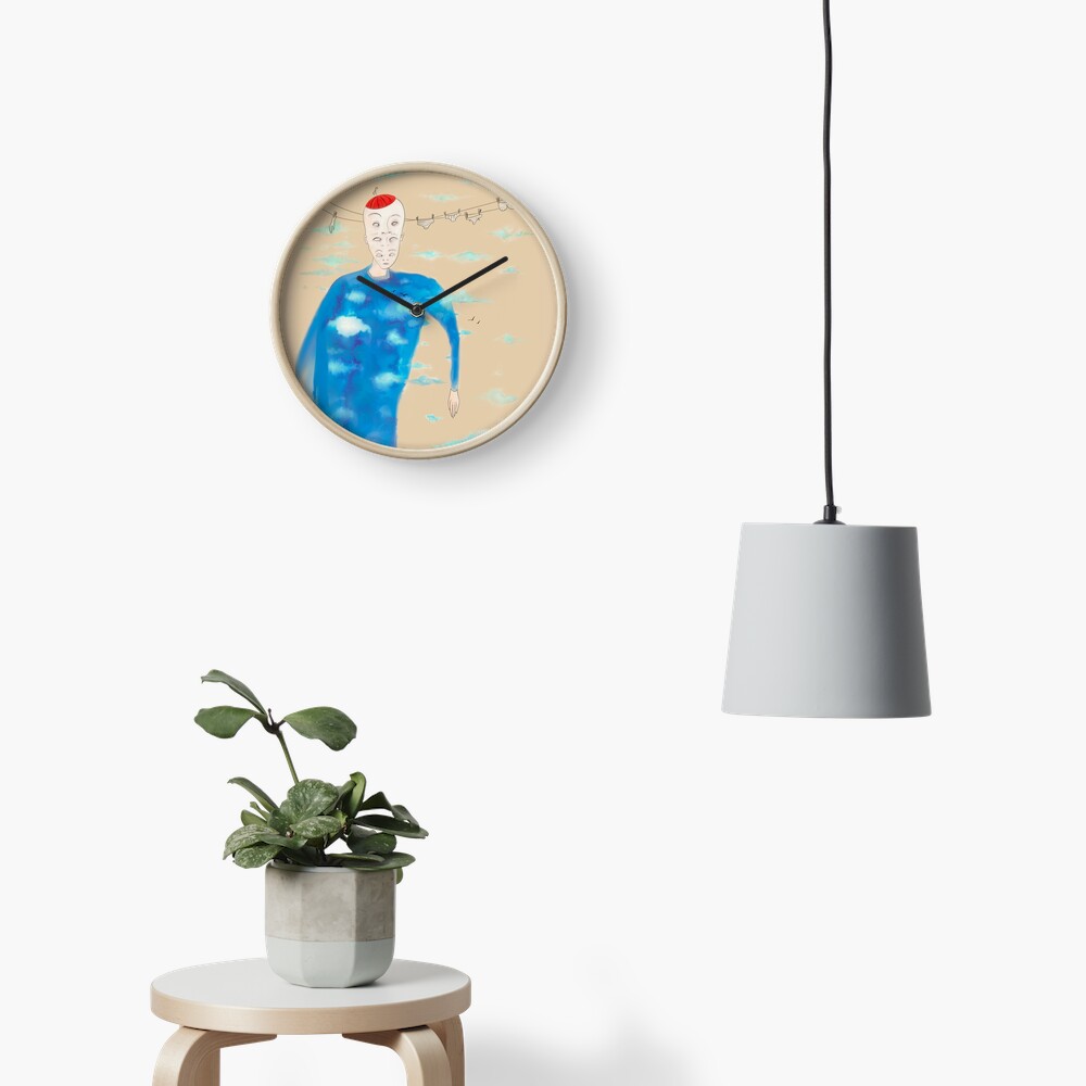 Item preview, Clock designed and sold by anguanatatu.