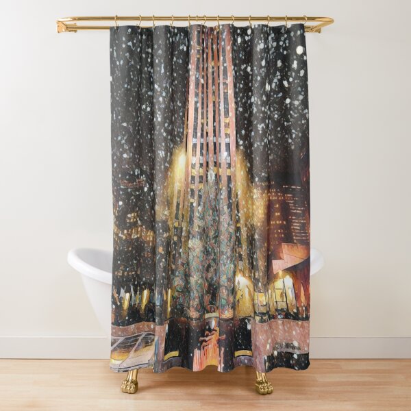 Item preview, New York during Christmas designed and sold by AnnaAndVibes.