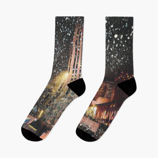 Item preview, New York during Christmas designed and sold by AnnaAndVibes.