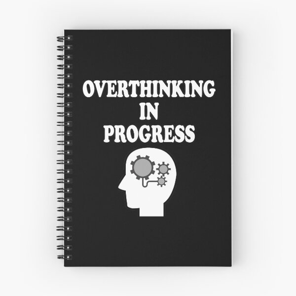 Item preview, Overthinking In Progress, Brain Thinking designed and sold by RailoImage.